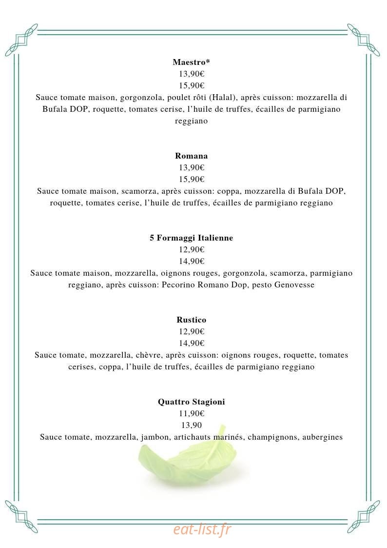 L'Atelier de Francisco — carte page 6