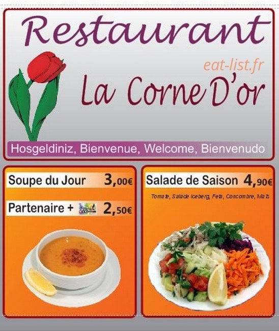 La Corne d'Or — carte page 1