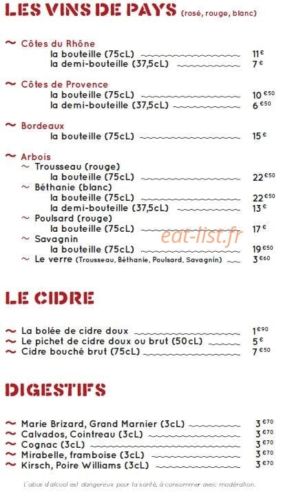 La Cornemuse — carte page 8