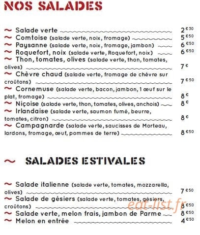 La Cornemuse — carte page 2