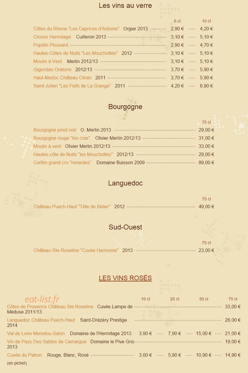 La Grange — carte page 8