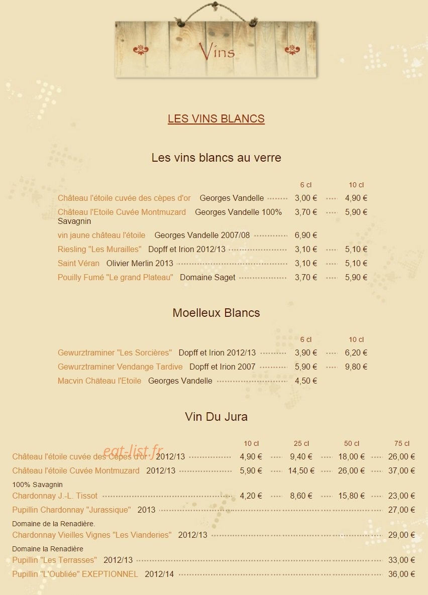 La Grange — carte page 5