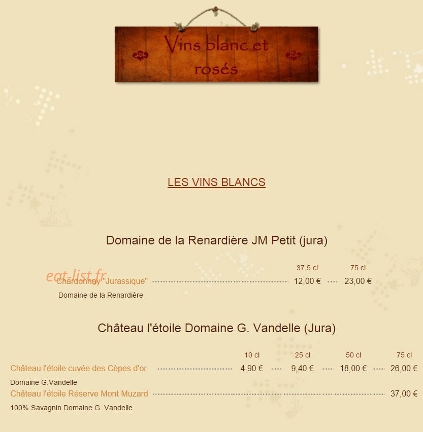 La Plancha — carte page 5
