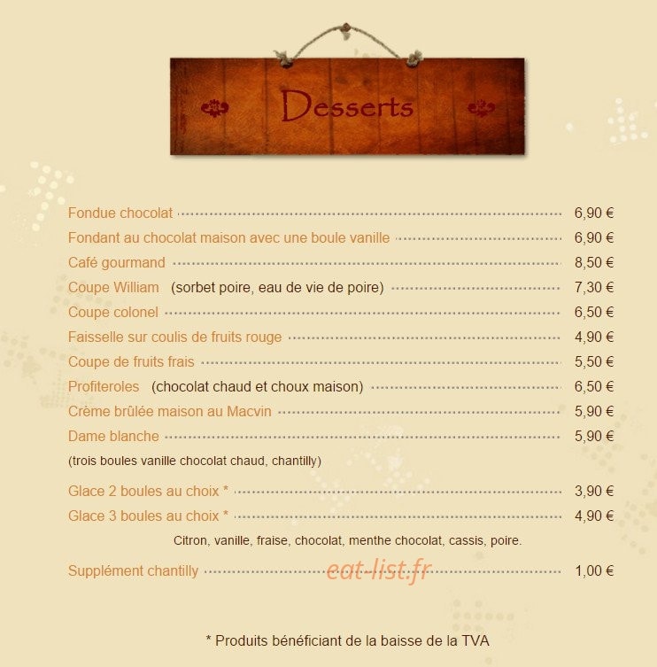 La Plancha — carte page 4