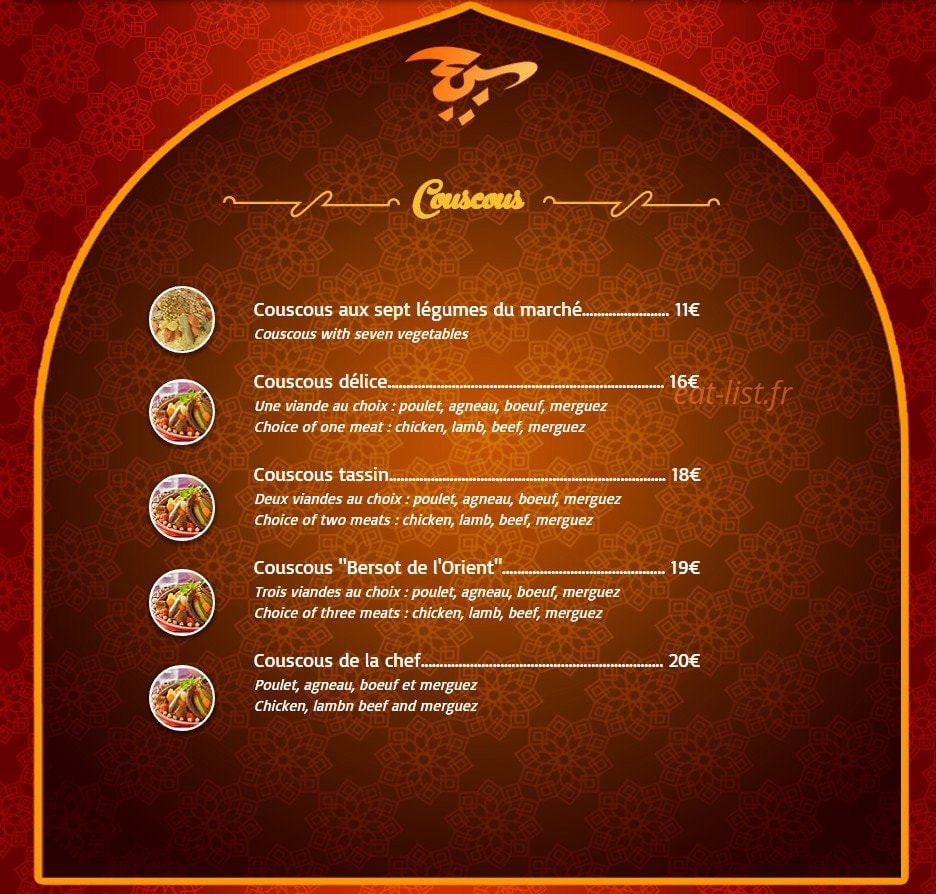 Le Bersot de l'Orient — carte page 2