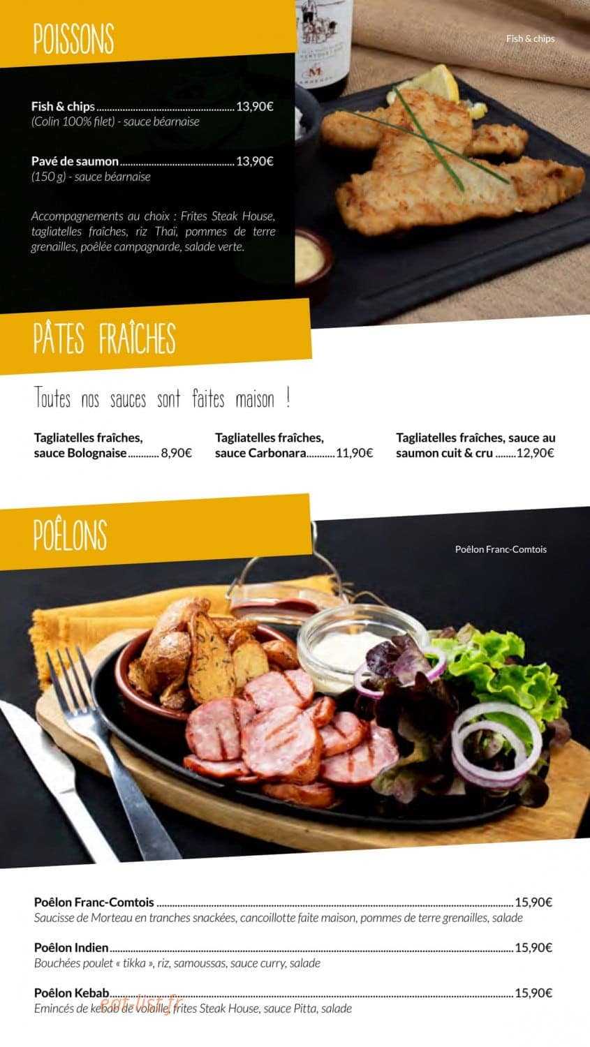 Le Bistr'O Resto — carte page 10