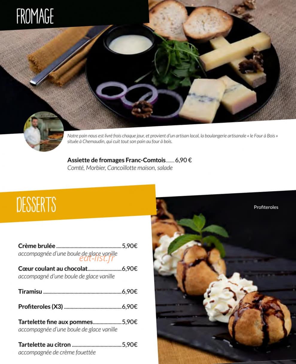 Le Bistr'O Resto — carte page 12