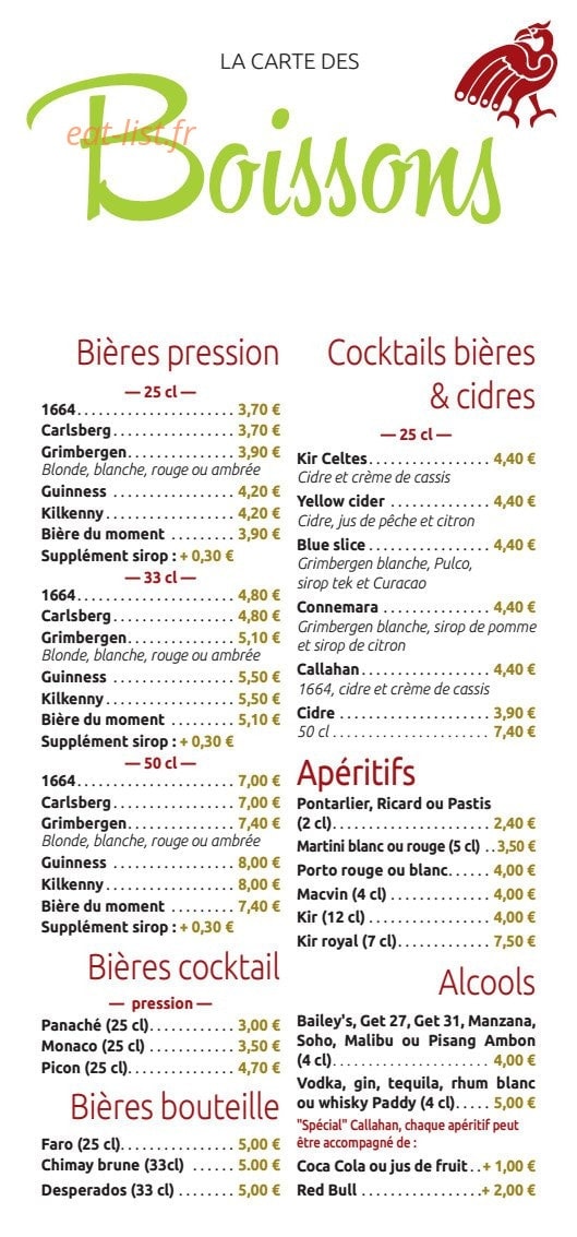 Le Callahan — carte page 6
