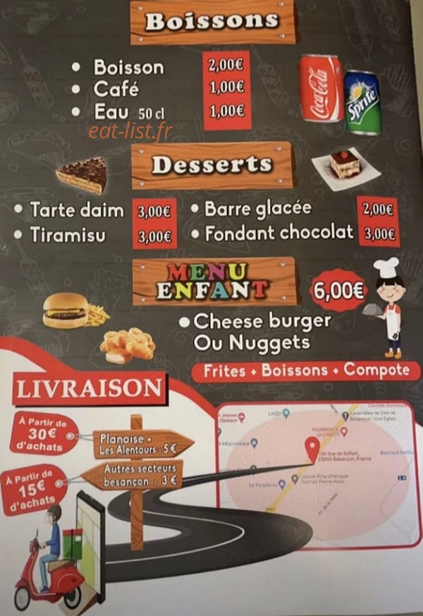 Le Cent-Six — carte page 3