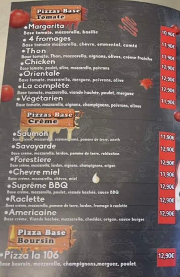 Le Cent-Six — carte page 1