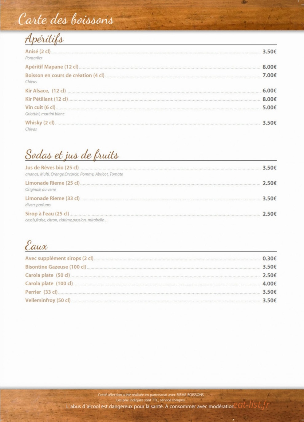 Le Mapane — carte page 5