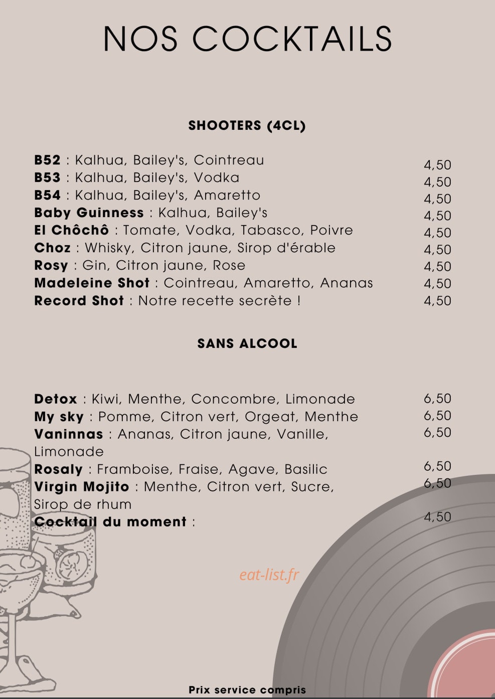 Le Record — carte page 6
