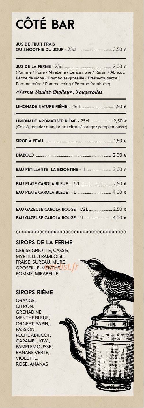 Le Tandem — carte page 4