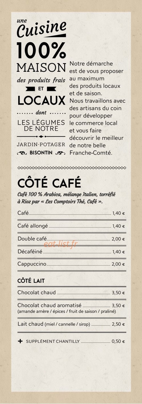 Le Tandem — carte page 2