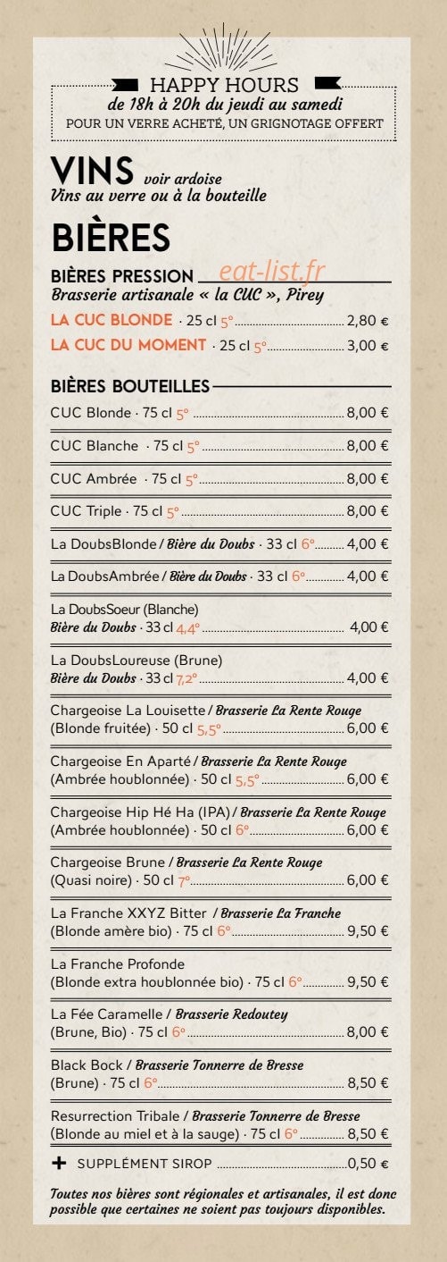 Le Tandem — carte page 5