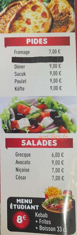 Marmara délice — carte page 2