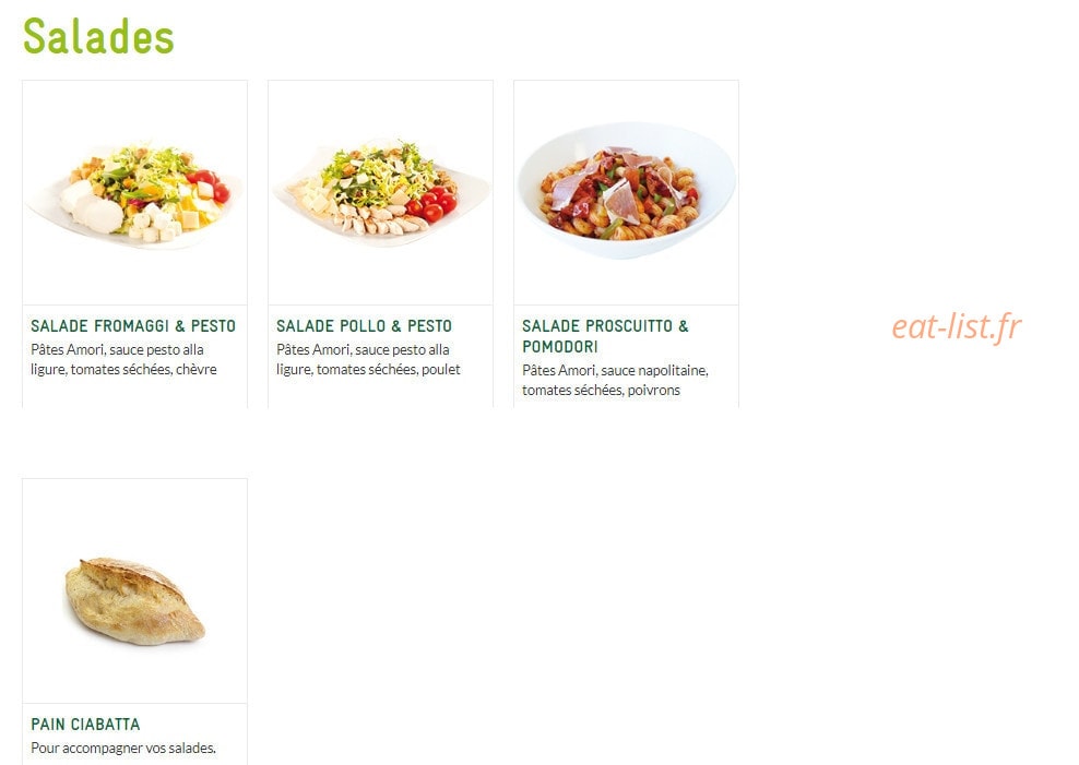 Mezzo di Pasta — carte page 3