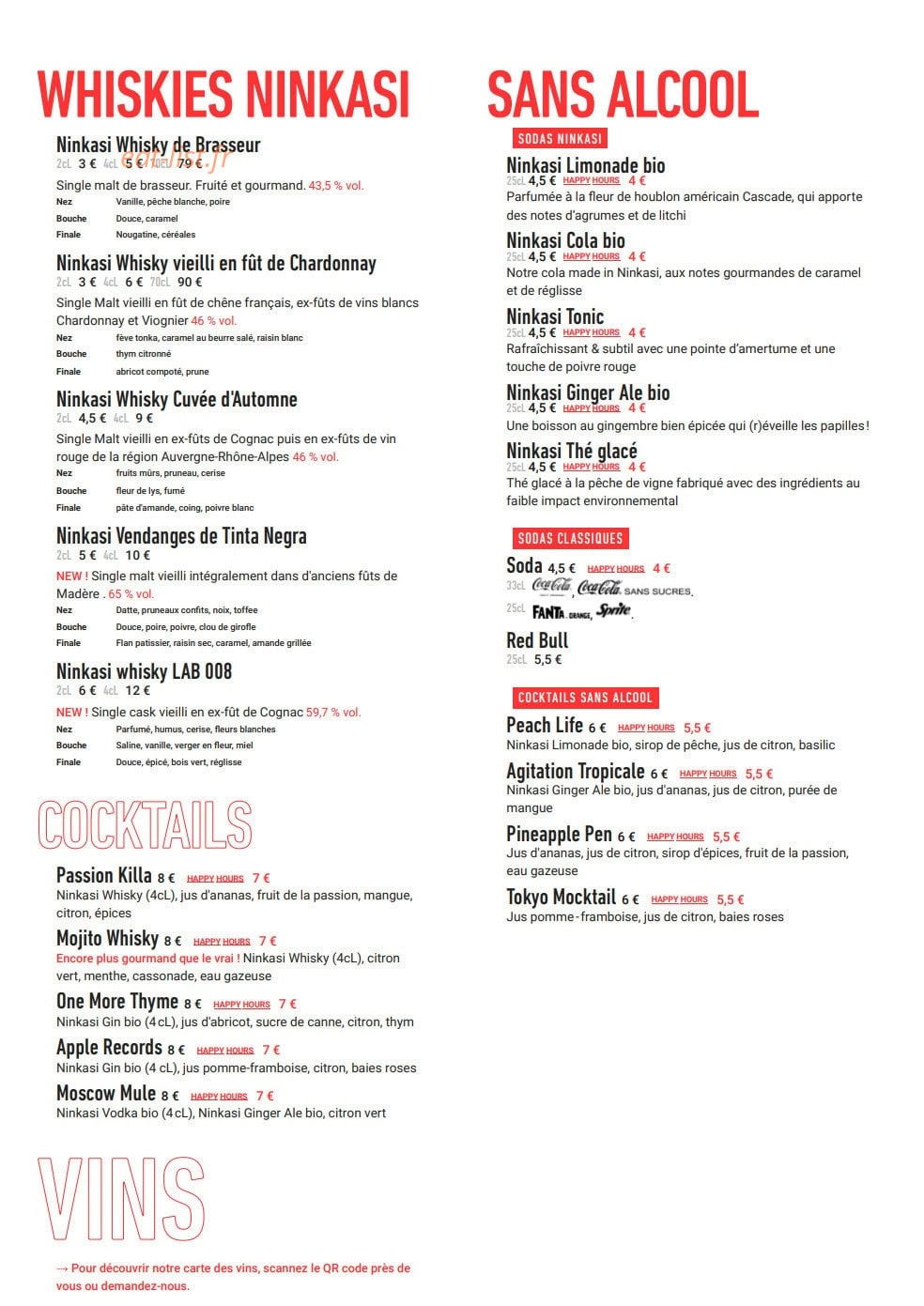 Ninkasi Besançon — carte page 3