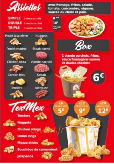 O’snack — carte page 4