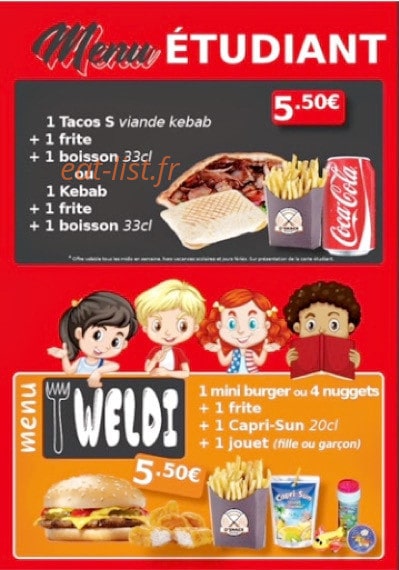 O’snack — carte page 5