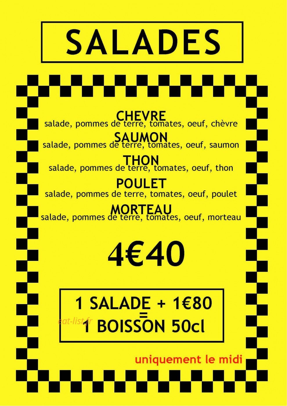 Pizz'avenue — carte page 3