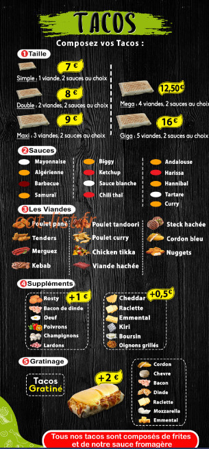 Rfood — carte page 3