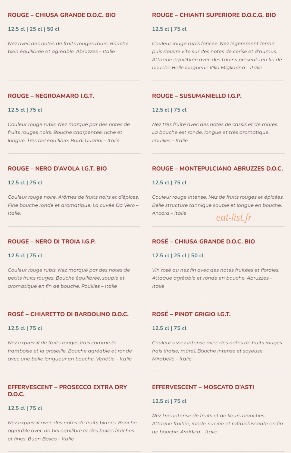 Signorizza — carte page 7