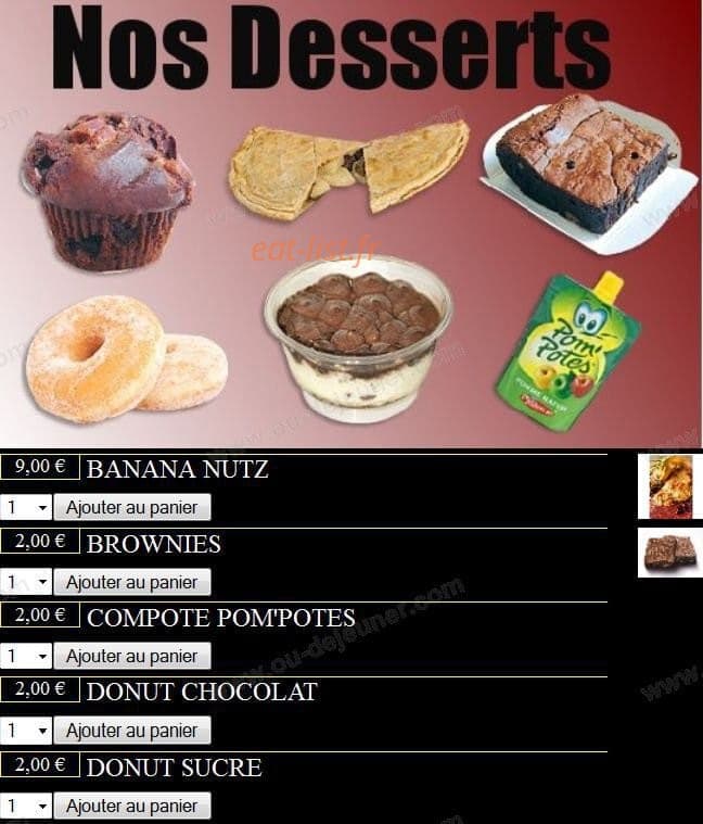 Station Pizza — carte page 15