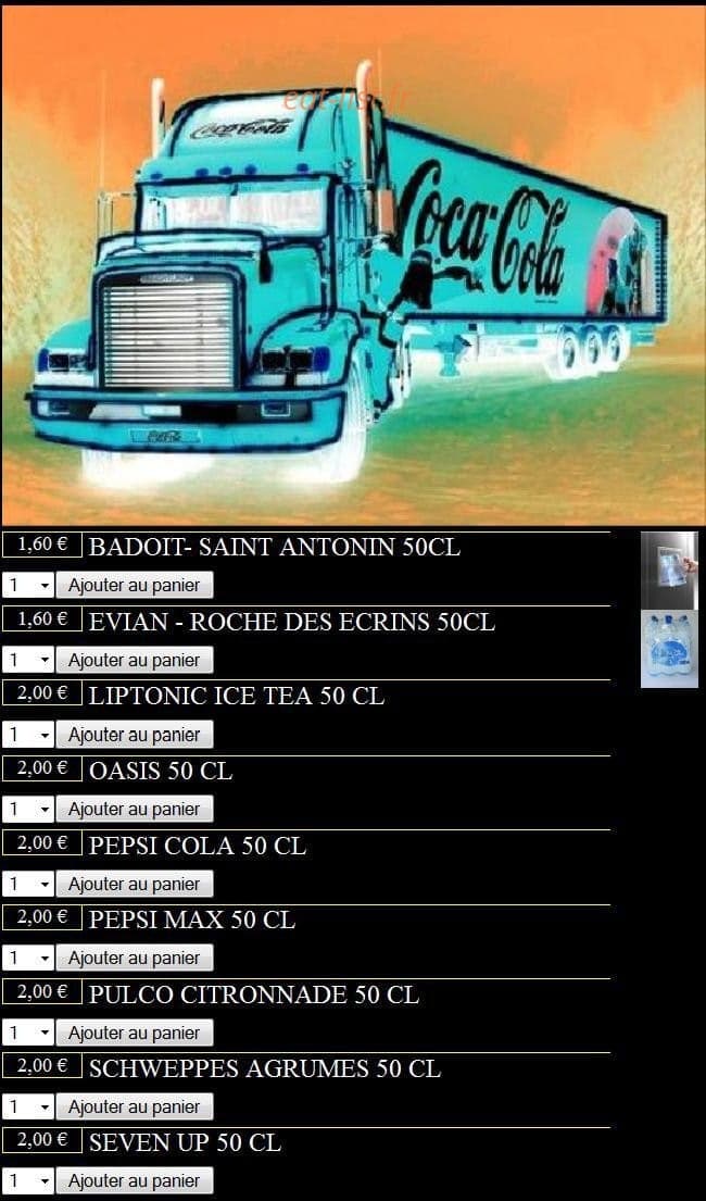Station Pizza — carte page 17