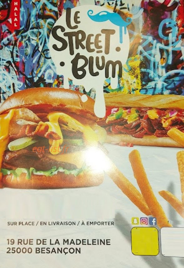 Street Blum — carte page 1