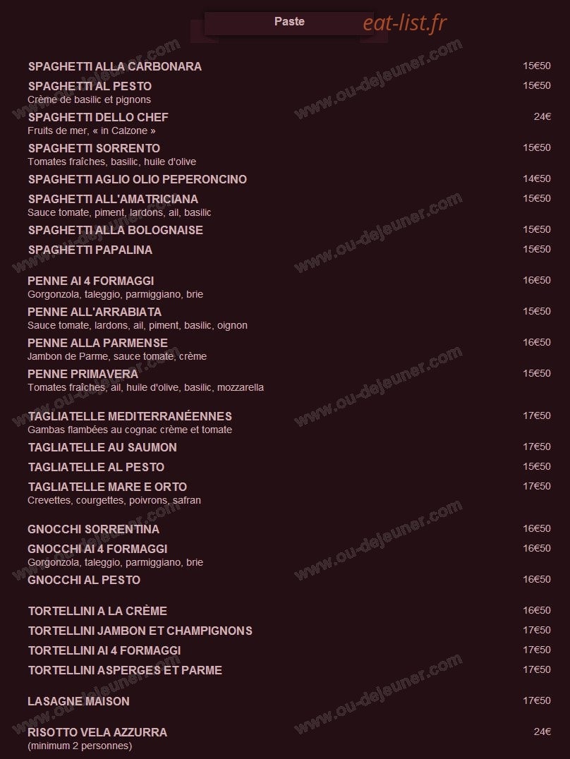 Vela Azzurra — carte page 3