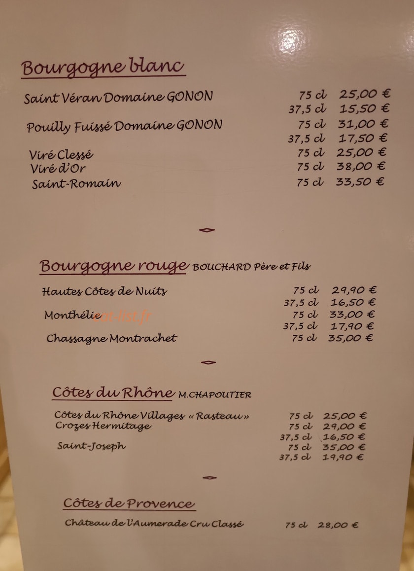 La Tuilerie — carte page 5