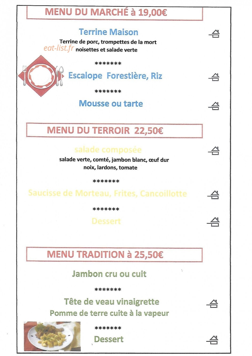Le Bambi — carte page 2