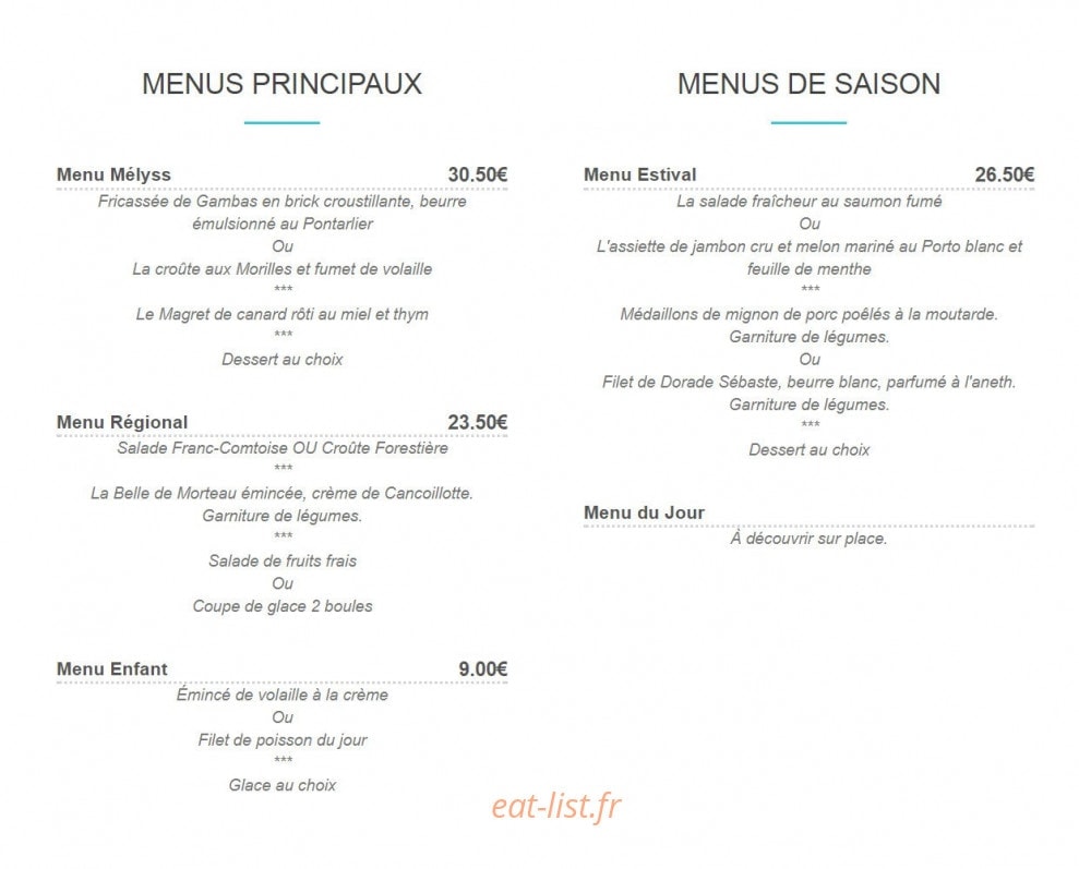 Le Melyss — carte page 1