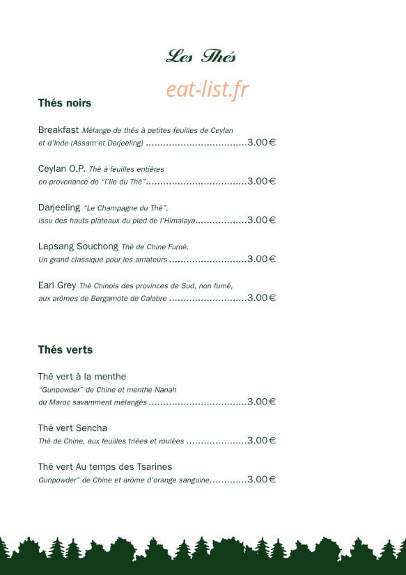 Les Calèches du Saut du Doubs — carte page 5