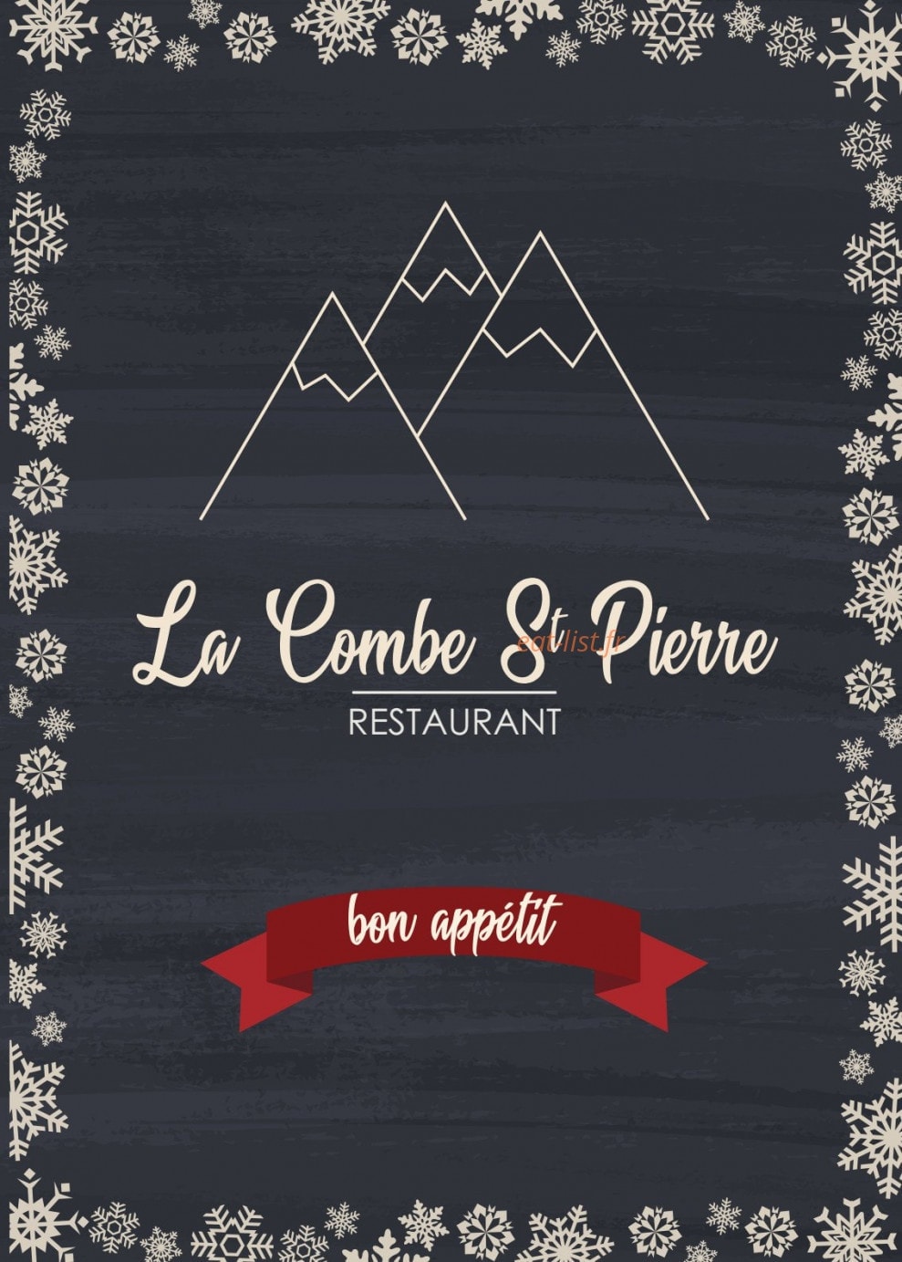 La Combe Saint Pierre — carte page 1