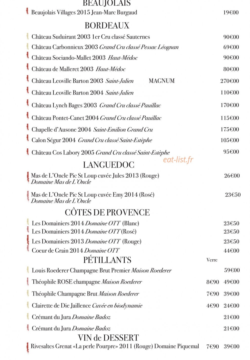 L'Atelier de Donat — carte page 3
