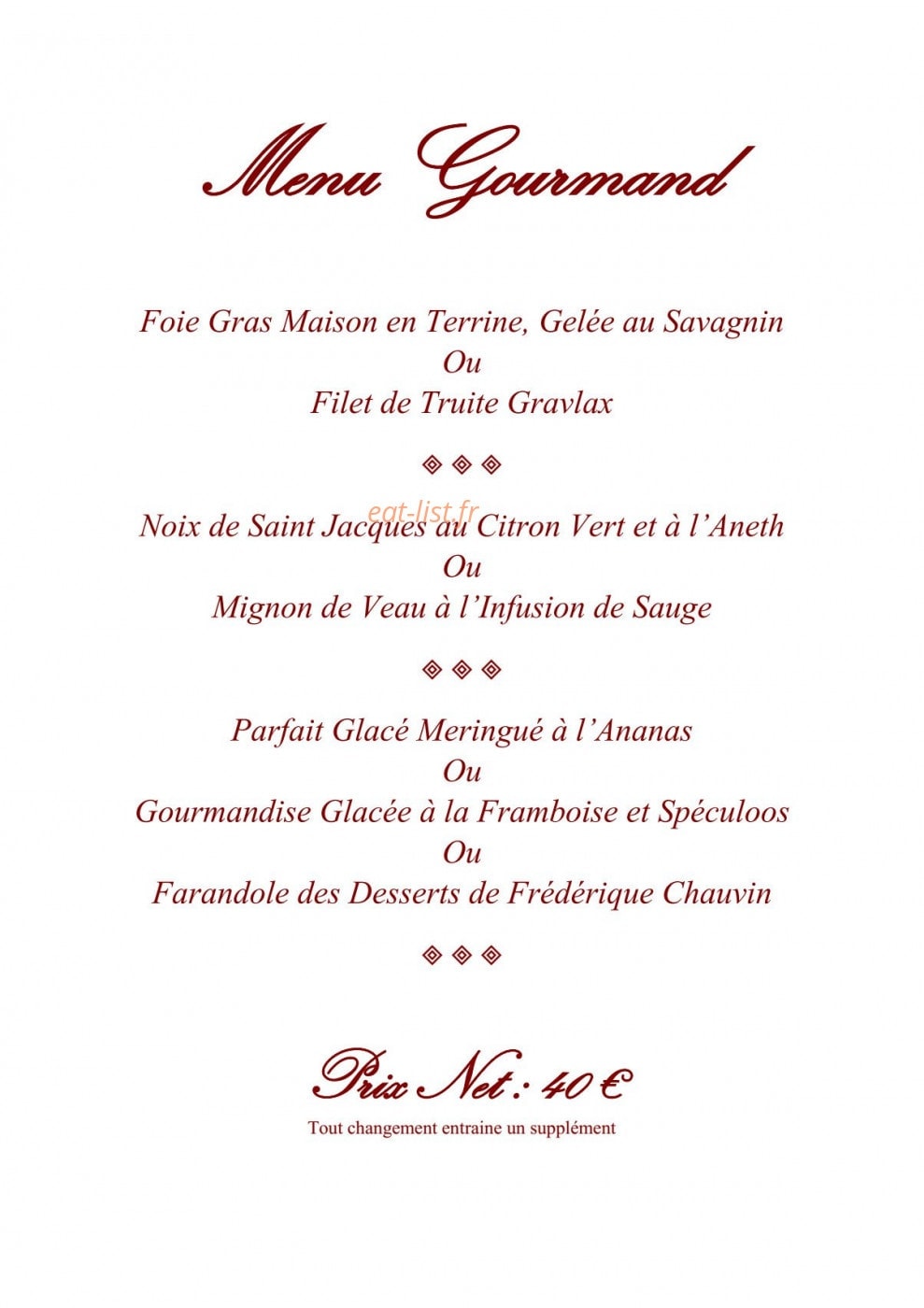 Le Lac — carte page 3