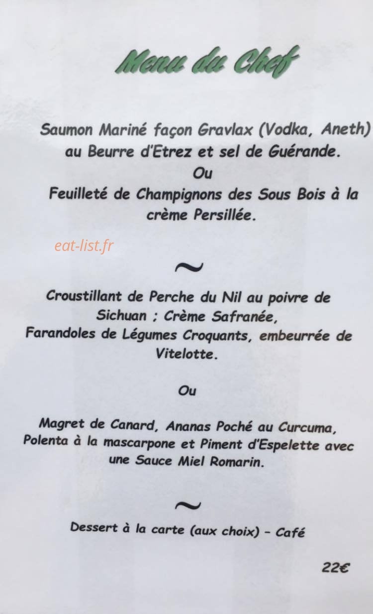 O Berges du Lac — carte page 5