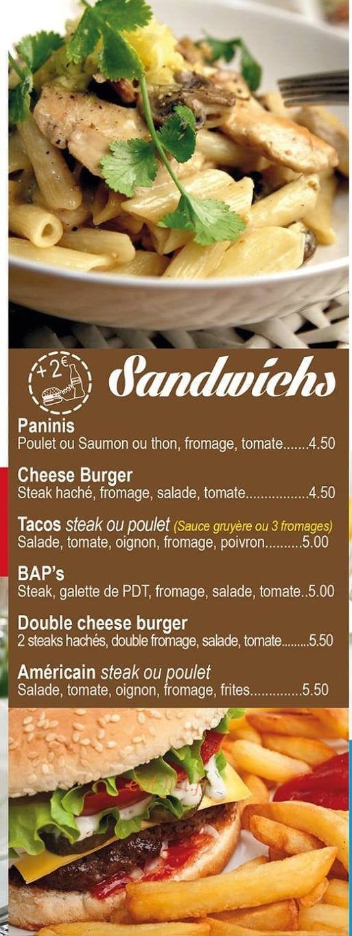 Bellapasta — carte page 4