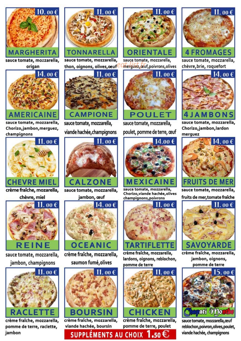 Chapati Montbe — carte page 3