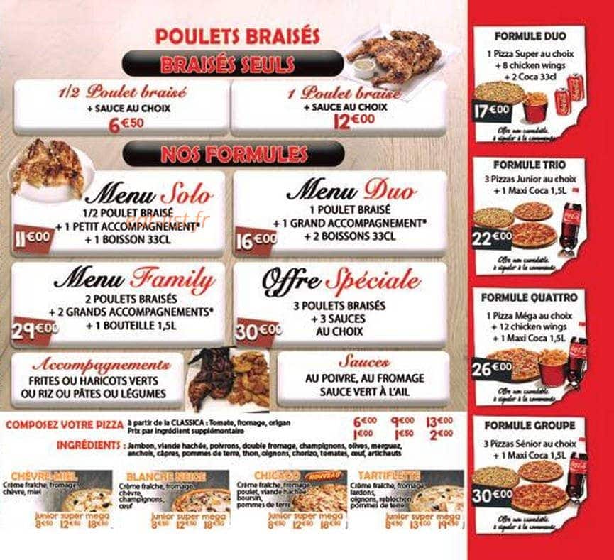 Chez la famille food — carte page 4