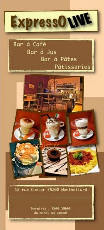 Express O Live — carte page 1