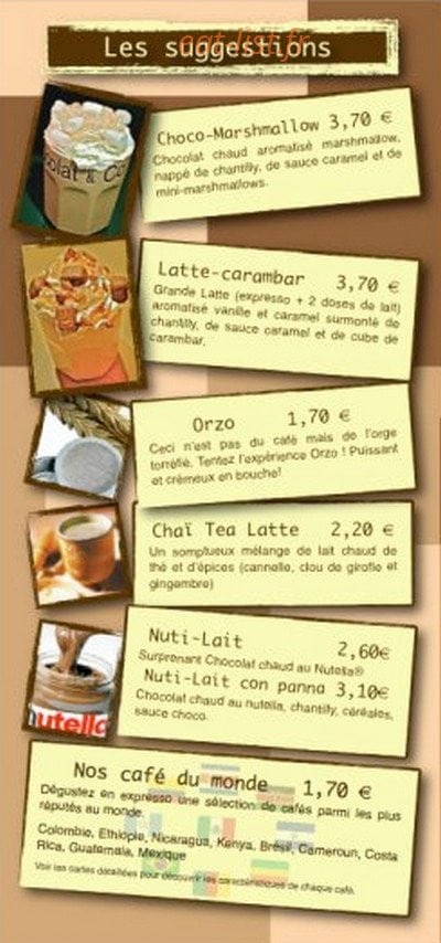 Express O Live — carte page 2