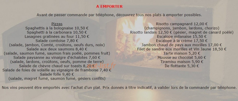 L'Etincelle — carte page 1