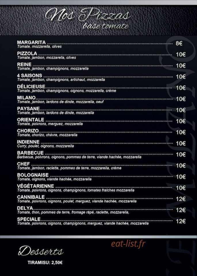 Le Milano — carte page 3
