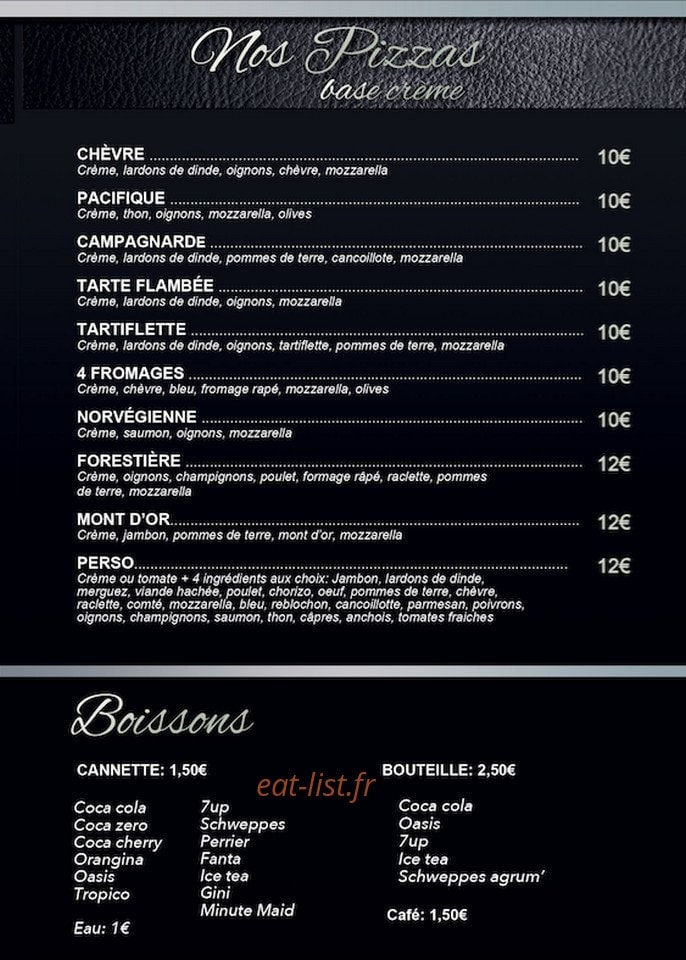 Le Milano — carte page 2