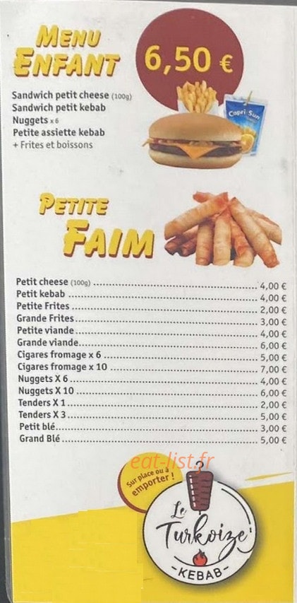 Le Turkoize — carte page 6