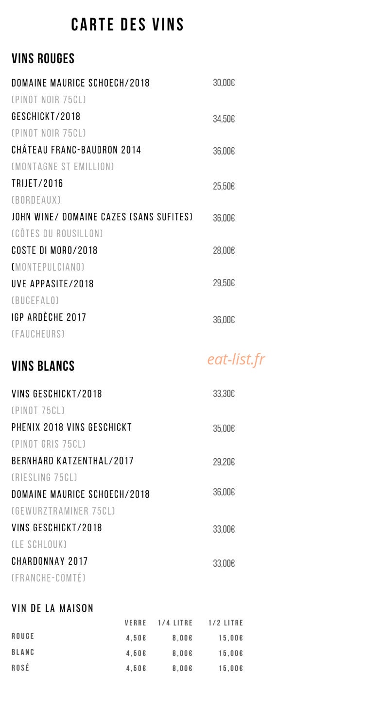 M&A Cuisine Bio — carte page 2