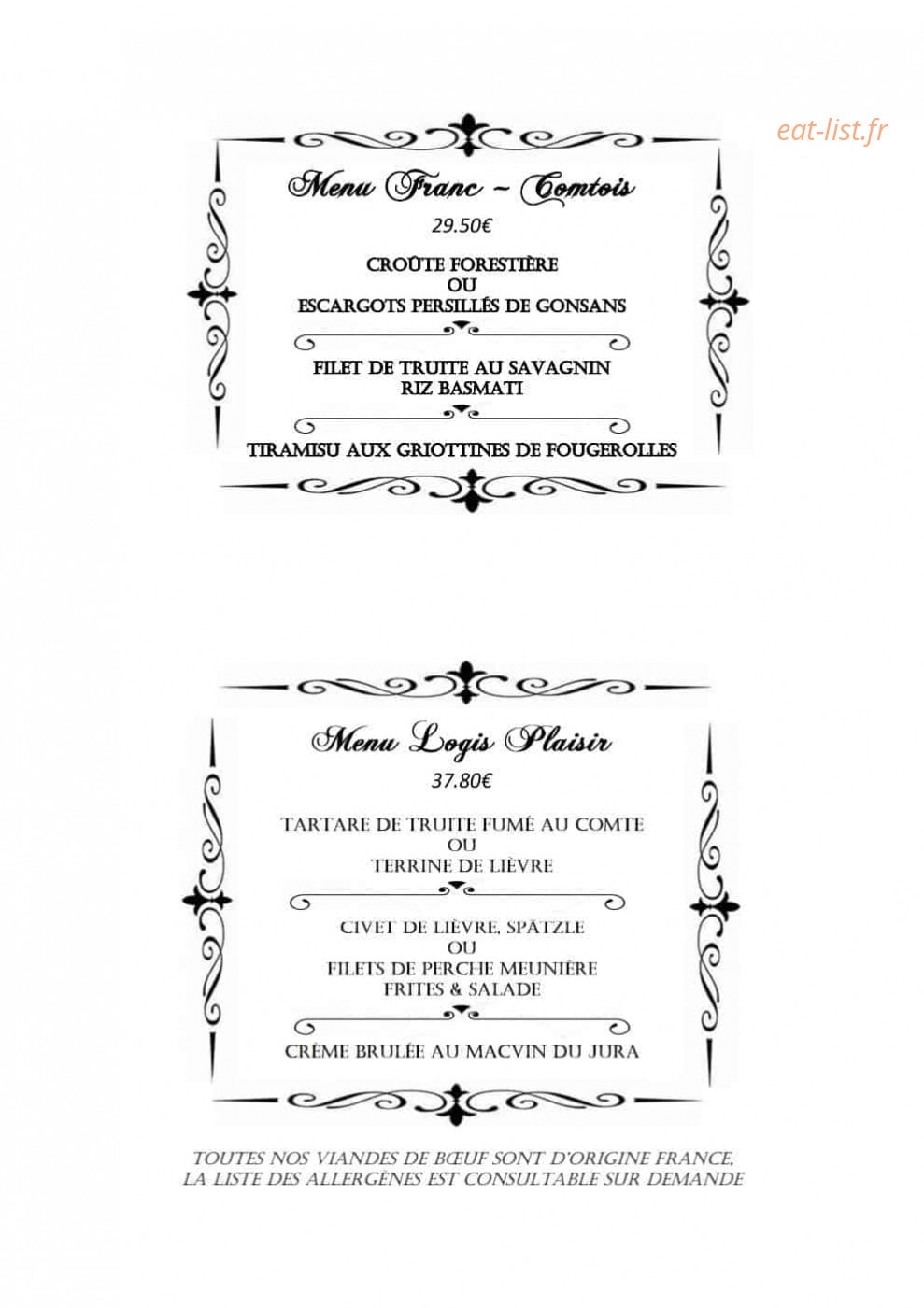 Les Perce-Neige — carte page 4